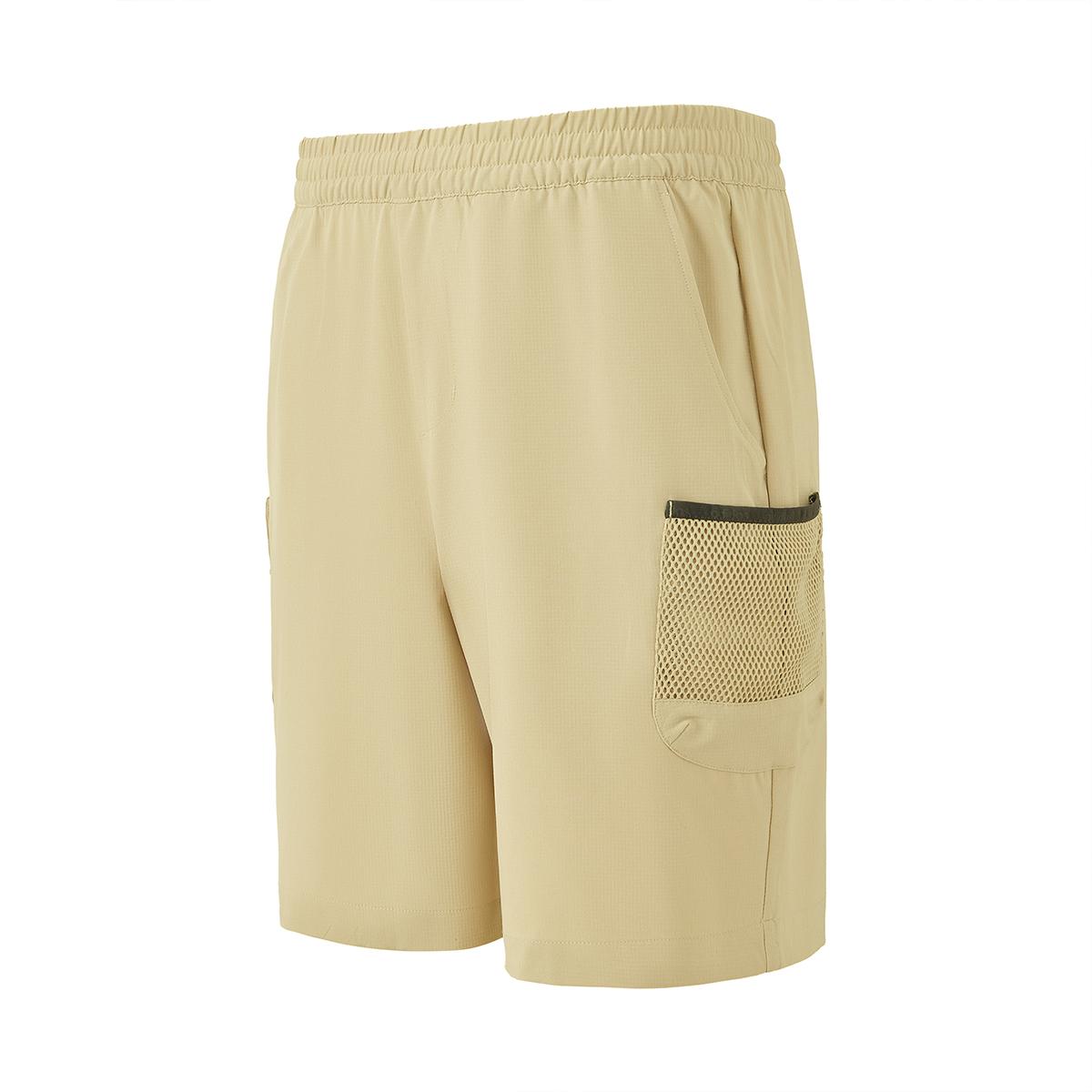 

Adidas Lace-Up Comfortable Versatile Three-Quarter Casual Shorts Men shorts Light-Brown JJ0626