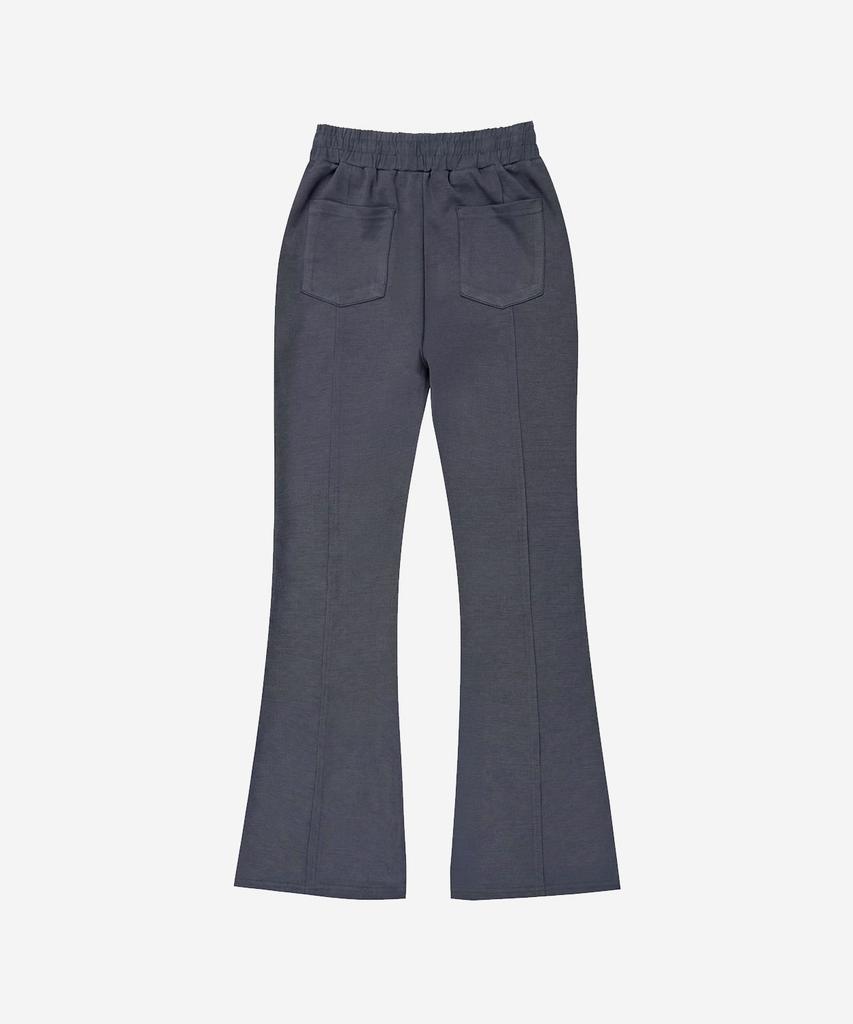 BLR Arc Line Comfy Bootcut Pants Gray