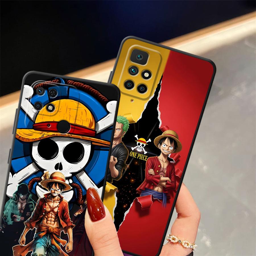 Case for Xiaomi Redmi 14C K40 K80 Pro 9 A3 A4 A5 12C A1 A2 Plus 10 13C Funda Phone Cover One Piece Fashion Luffy Zoro