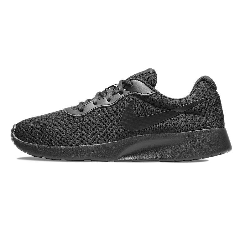 Nike  Tanjun Triple Black Women Sneakers Barely-Volt DJ6257-002
