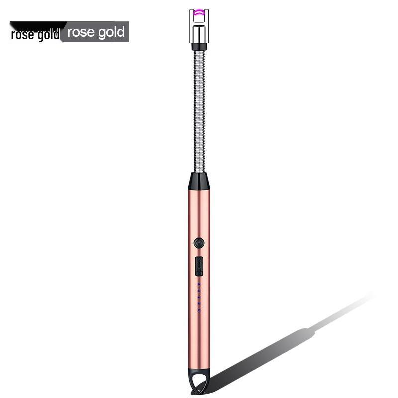 

Gas Stove Pulse Igniter: Electronic Long-Handle Windproof Candle Lighter