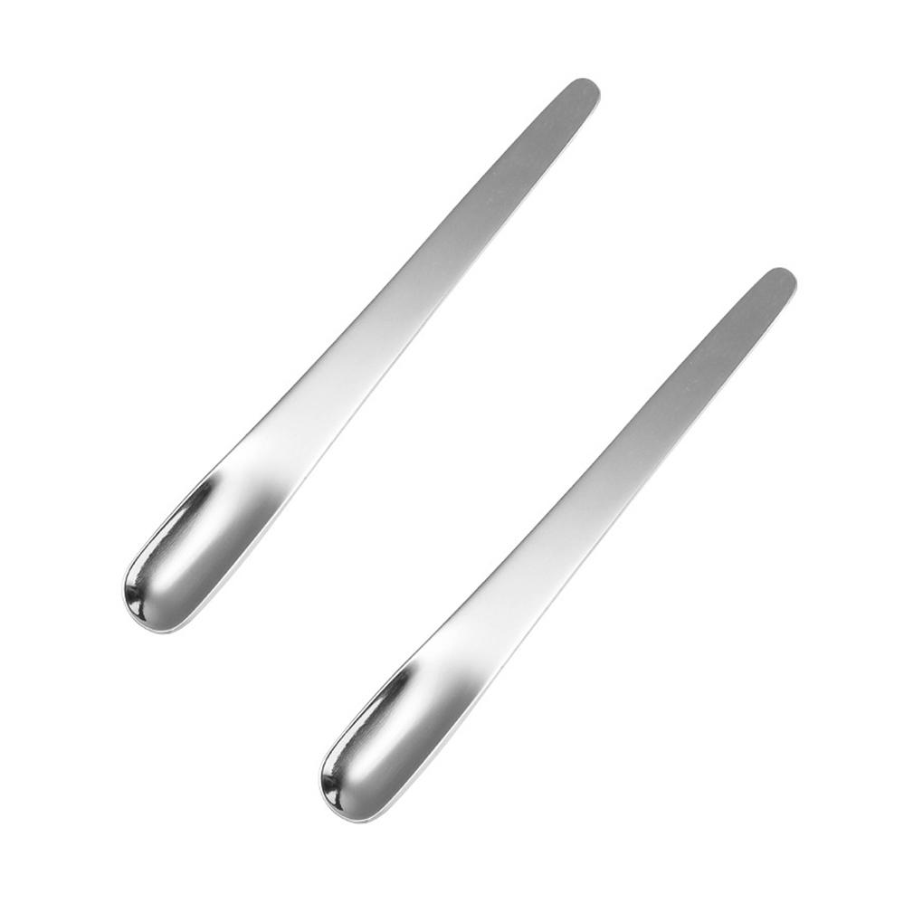 

2 шт./набор ложек для любителей кофе, многоцелевая и прочная чайная ложка из нержавеющей стали, зеркальная, отполированная вручную ложка для мороженого