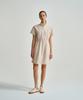 SERGIO TACCHINI W Comfortcool Lightweight Woven Short Sleeve Dress (Ivory)