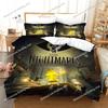 3D Printing Trendy Soft Little Nightmare Game Bedding Set Duvet Cover Pillowcase Comforter King/Queen Size Boys Adult Bed Set
