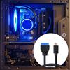 USB C Extension Data Cable 5Gbps Type C Male To IDC20P Female Front Panel Header Adapter Cord Flexible Replacement