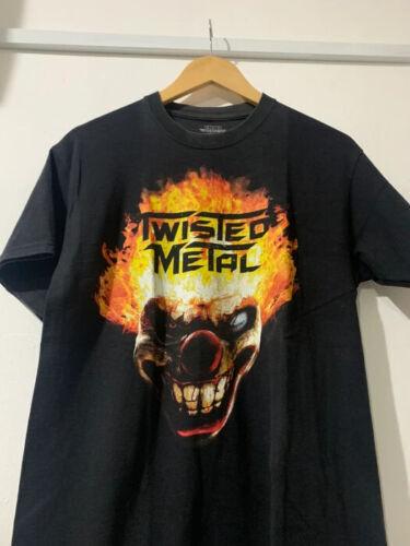 

TWISTED_METAL Винтажная Черная Рубашка Унисекс Хлопок Мужчины Женщины S-5XL KV0021 Унисекс Футболка XXXXL