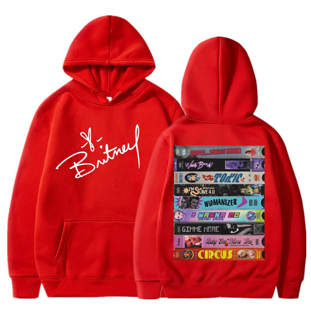 

Горячая Распродажа Худи Певица Бритни Спирс Обложка Альбома Графическое Худи Мужчины Женщины Одежда с Длинным Рукавом Повседневный Топ Худи в Стиле Харадзюку S