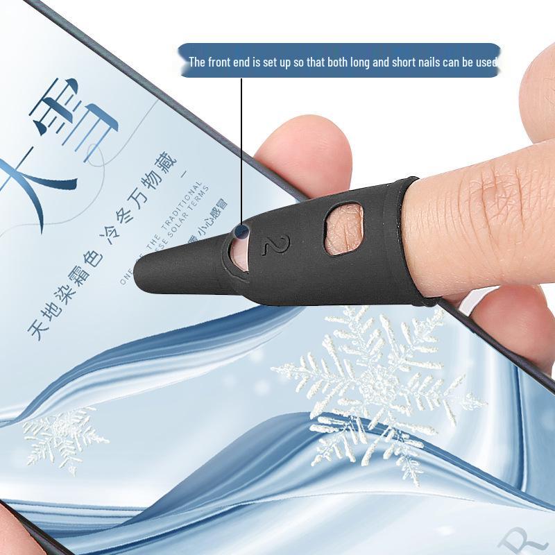 One-Piece Stylus Finger Sleeve for Touch Screen Devices