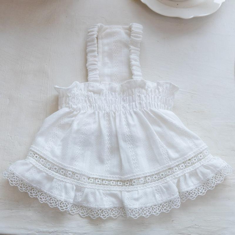Pet Spring Princess Skirt Lace Strap Skirt Teddy Tank Top Dog Clothes for Small Dogs Puppy Clothes