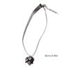 Adjustable Heart Pendant Necklace Handmade Love Shape Neckchain Stylish Clavicle Chain for Women Girls Elegant Chokers