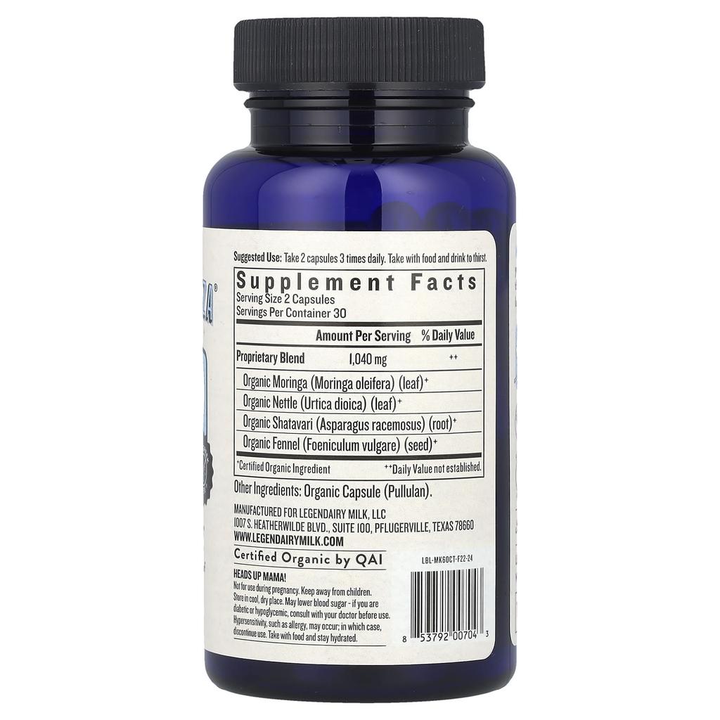 Legendairy Milk Milkapalooza®, 60 Veggie Capsules