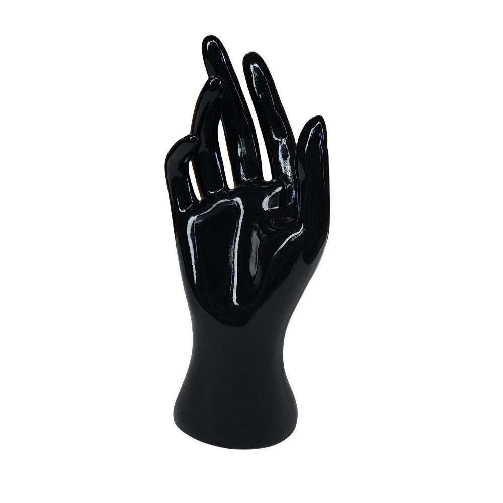 Realistic Jewelry Display Hand Model Elegant Bracelet Holder Ring Organizer  Watch Display чёрный