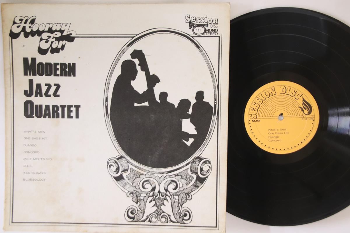 

LP Record MODERN JAZZ QUARTET - Hooray For Modern Jazz Quartet 111 SESSION DISC US Jazz Used