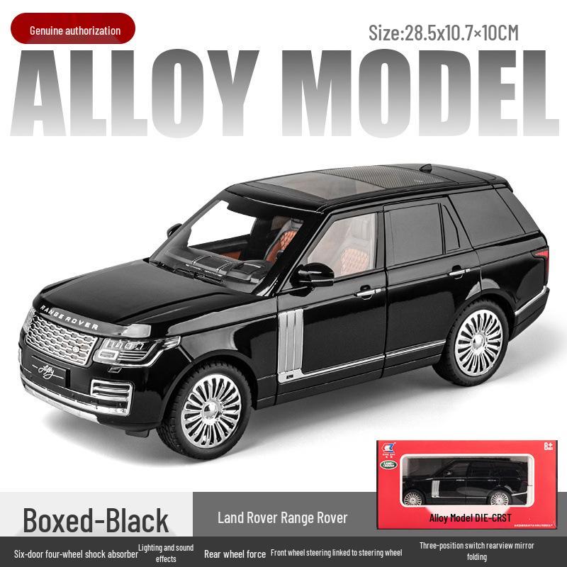 Authentic 1:18 Land Rover Range Rover Alloy Car Model - Fashionable Blind Box Ornaments