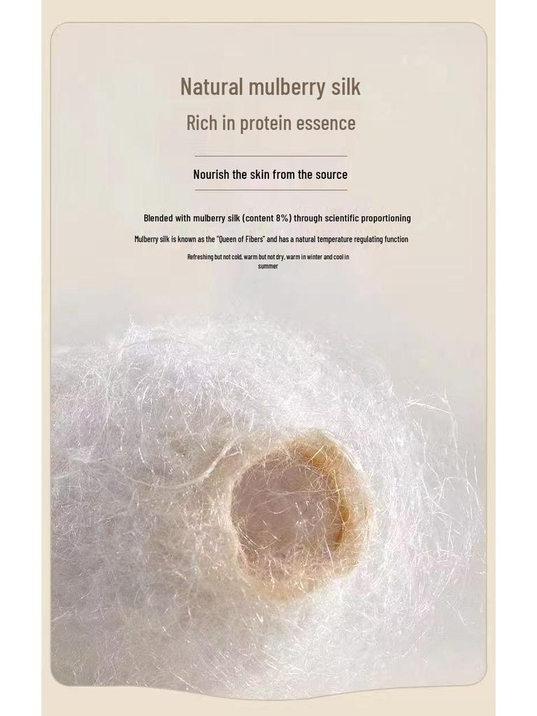 Women's Benming Year Red Seamless Wool Silk Underwear Set - Medium Thickness, Fleece-Lined Round Neck Base Layer