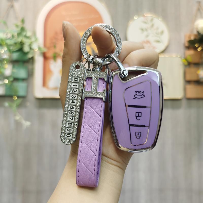 Universal Key Case for 2021 Ix35, Festa, Elantra (7th Gen), Ix25, Mistra - Unisex
