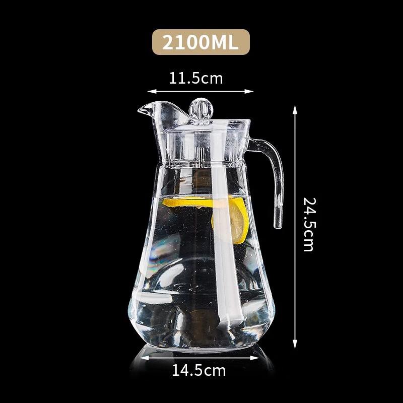 Transparent Acrylic Plastic Drink Pitcher