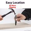 Automatic Center Punch Steel Spring Loaded Center Hole Punch Adjustable Spring Center Marker Tools for Woodworking
