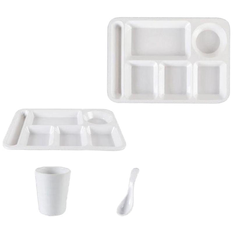 Huìhuáng Commercial Melamine 4-Piece Dinnerware Set