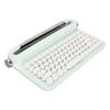 Vintage   Keyboard 86 Keys Portable Wireless Keyboard with Integrated Stand for   for   for