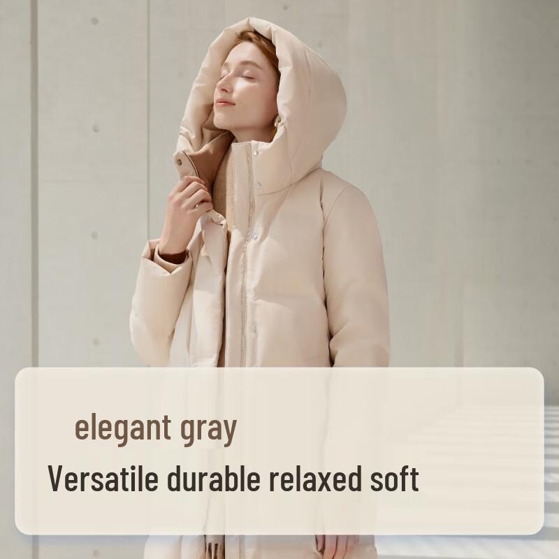 Bosideng B40144174 Business Casual Long Down Jacket