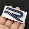 Insignia Emblema R de Metal 3D Pegatinas Calcomanías para Carrocería Cola Maletero para VW Volkswagen GTI R Rline Golf Beetle Passat Sharan Jetta BA5