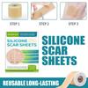 Silicone Scar Patch Waterproof Breathable and Soft For Postoperative Scars Burn Scars Acne Scar Daily Care Enhancing Skin Repair