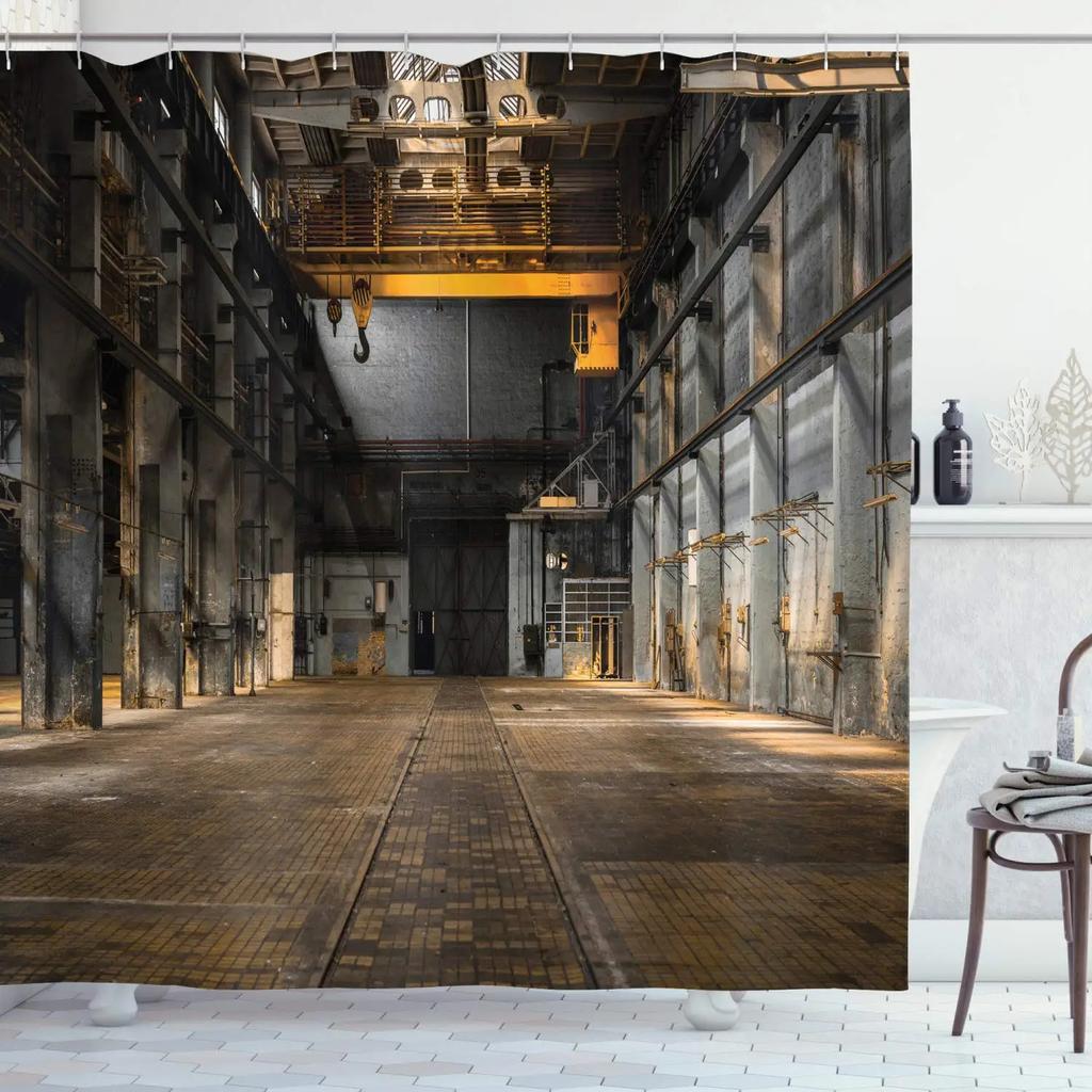 Factory Han Solo in Carbonite Stoff Duschvorhang Weiches Polyester Grau Badezimmer Vorhang Set Zubehör für Home Decor mit Haken