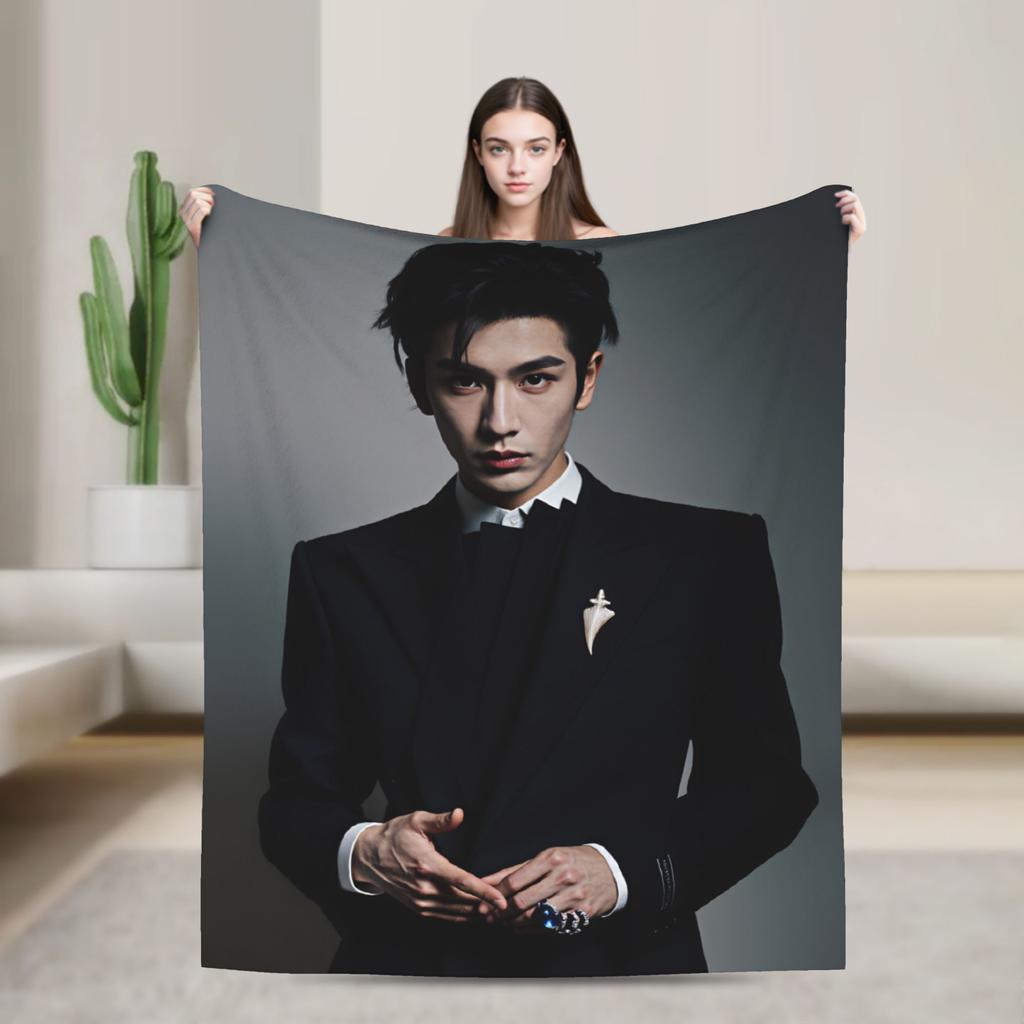 Zhang Linghe Blanket Airplane Travel Flannel Throw Blanket For Couch Chair Warm Custom Quality Bedspread Gift Idea