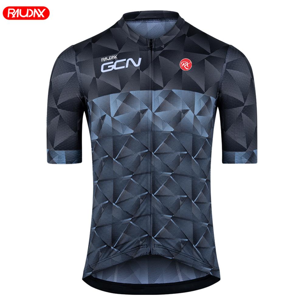 Raudax Gcn Team Cycling Clothing Summer Cycling Set MEN Mountain Bike Bicycle Wear Triathlon Bike Jersey Set 2026 summer breathable cycling suit set