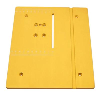 T60 Aluminum Router Table Insert Plate Table Saw Panel Circular Saw Table 24x20