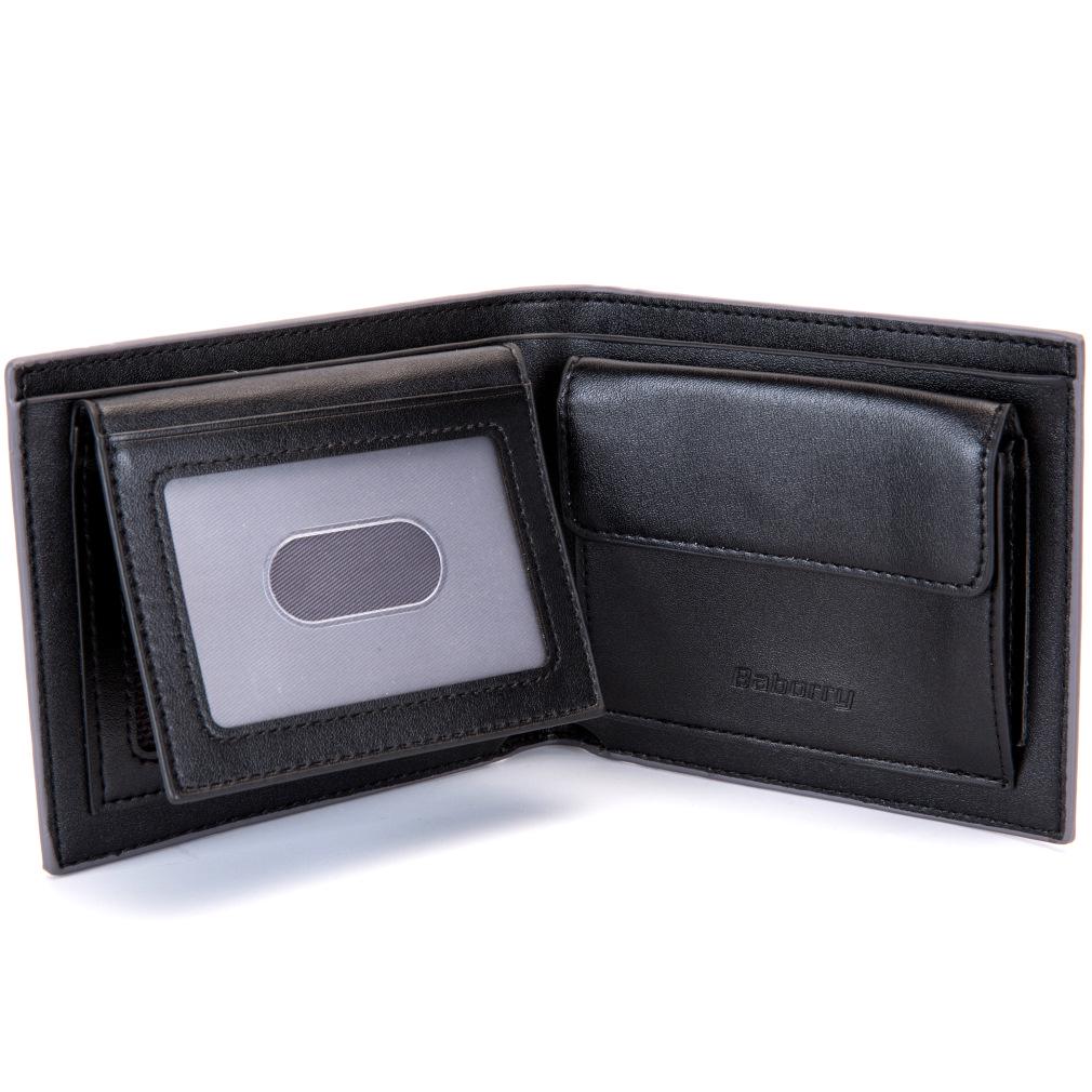 Herren Vintage Kreditkartenetui mit Blockierung von RFID, Leder, Unisex, Sicherheitsinformationen, Aluminium