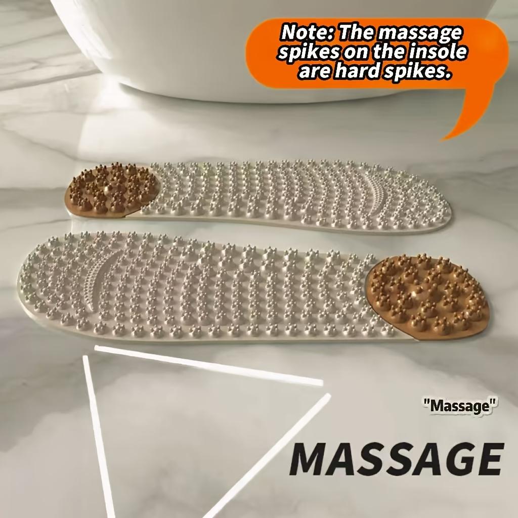 Fußakupunkturpunkt-stimulierende harte Granulat-Einlegesohle Harte stachelige Massage-Schuh-Einlage
