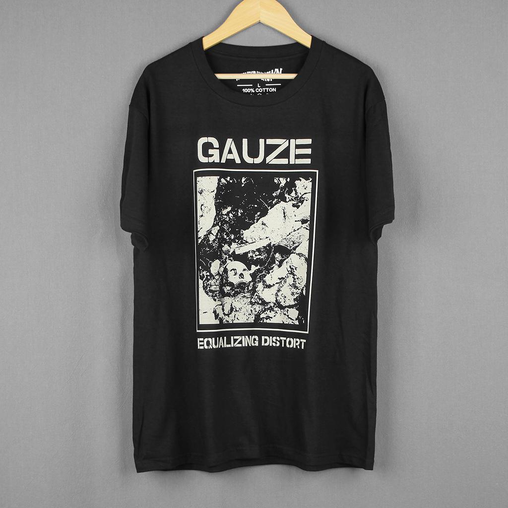 Gauze TShirt Equalizing Distort Japanese Hardcore Punk Band The Comes Unisexs Clothing Short Sleeves Cotton Loose Pinted Shirt