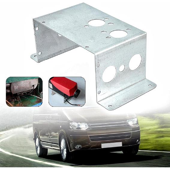 1Pack Air Diesel Parking Heater Base Mounting Bracket Floor Plate Forfor T5 Eberspacher Airtronic D2 Car Truck Diesel Heater-Sliver