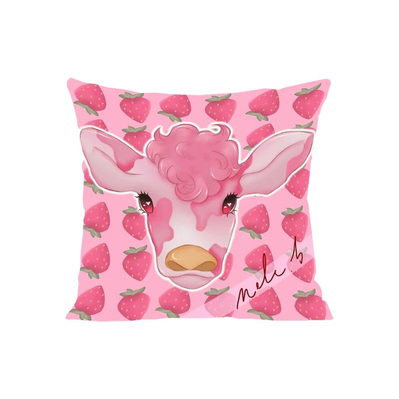50x50 Pattern Pillow Cover Double Sided Printed Sofa Decorative Cushion Cover Chair Waist Cushion Bed Decoration