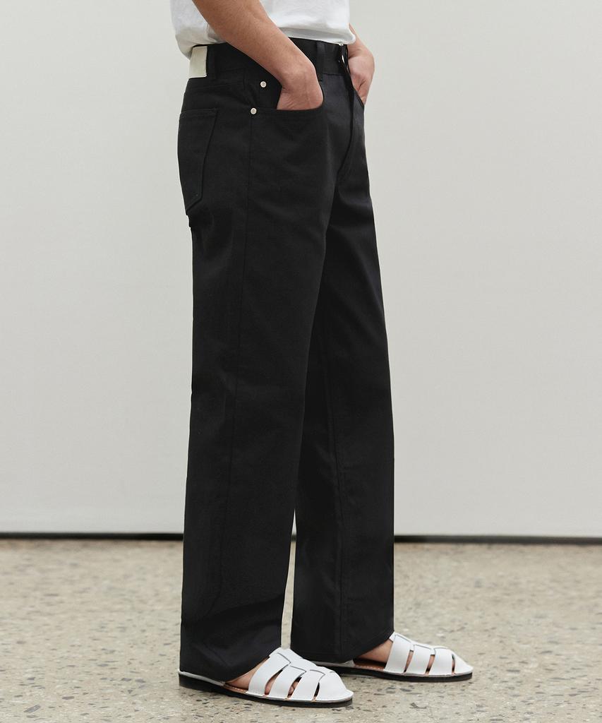 DECET Dawn Semi Wide Jeans Dcpt002Black