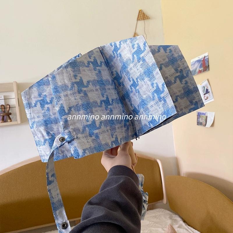 

Зонт Sunny Gege автоматический солнечный дождливый двойной женский черный резиновый солнцезащитный козырек с тремя складками