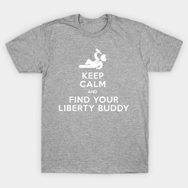 

Unisex Fashion TShirt Find Your Liberty Buddy White Out Print TShirt Plus Size S-5XL T-Shirt 100%Cotton Tops O Neck Short Sleeve Tees 3XL сірий колір