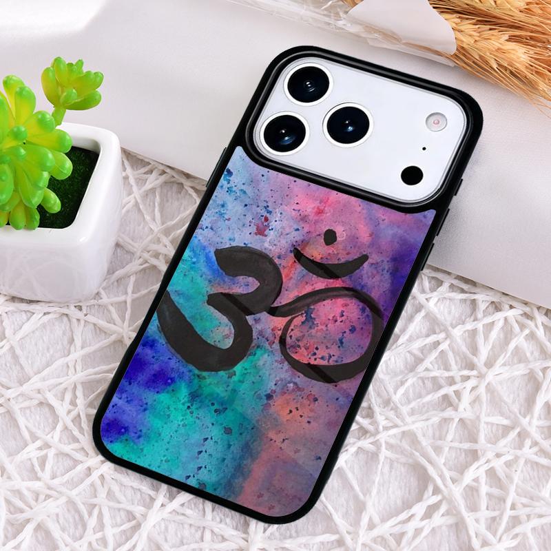 OM Yoga GOA Zen Symbol Shockproof Phone Case for iPhone 17 Air 16e 15 11 12 14 13 Pro Max Cover Coque