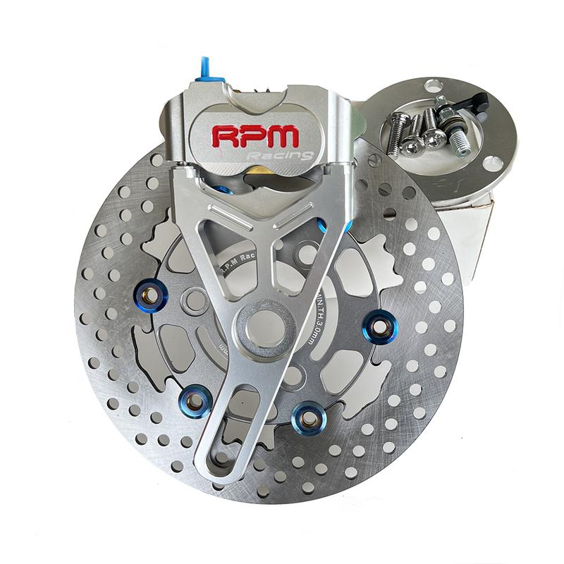 Motorcycle RPM Brake Calipers Adapter/bracket For Rear Flat Fork Brake System For Scooter Motorbike Dirt Bike Modify