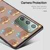 PUI PUI MOLCAR Cute Case for Samsung Galaxy Note 20 Ultra 8 10 Lite 9 TPU Phone Cover Note 10 Plus Black Soft Shell Funda Capa