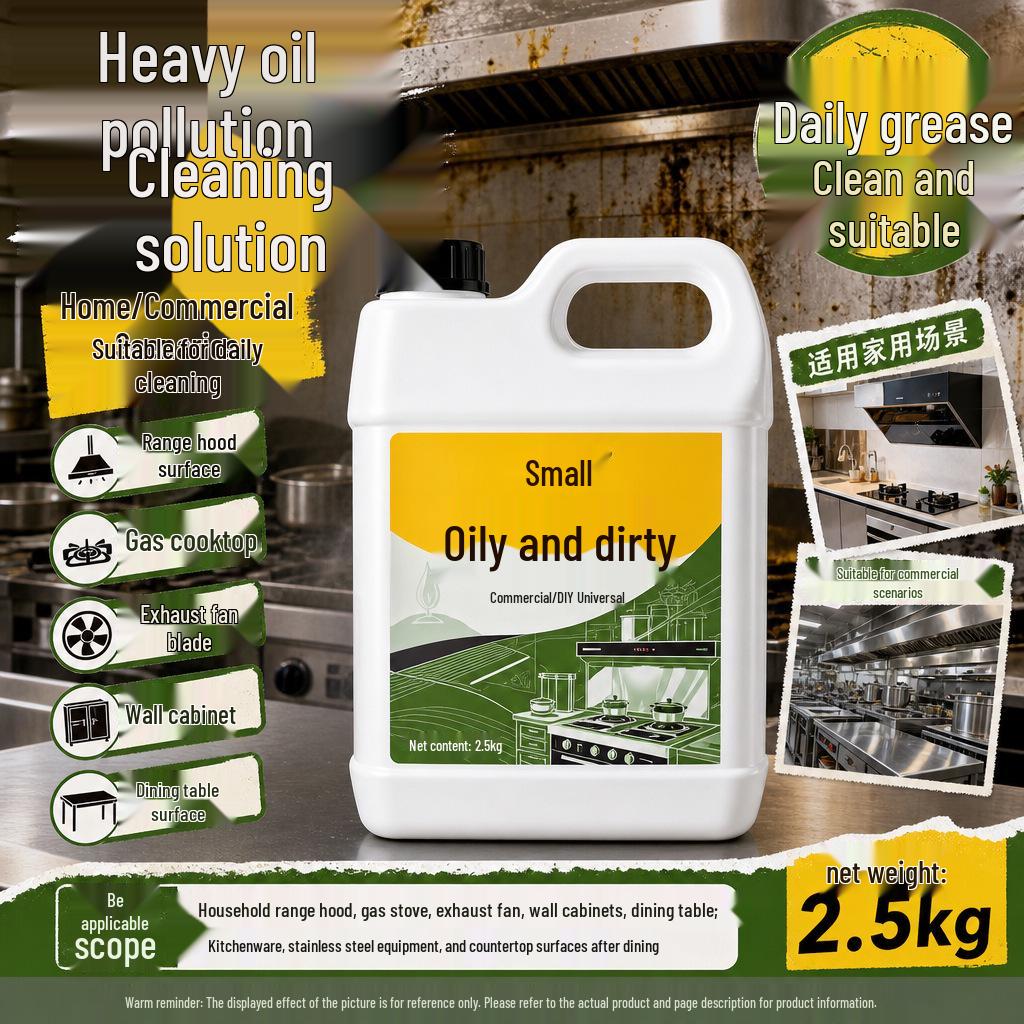 Heavy Duty Oil Stain Remover: Dissolves Oil and Dirt on Range Hood Fan Blades