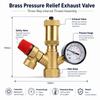 3/4" Pressure Relief Valve PRV Solar Water Heater Valve Pressure Reducing Valve  Hard Decoration