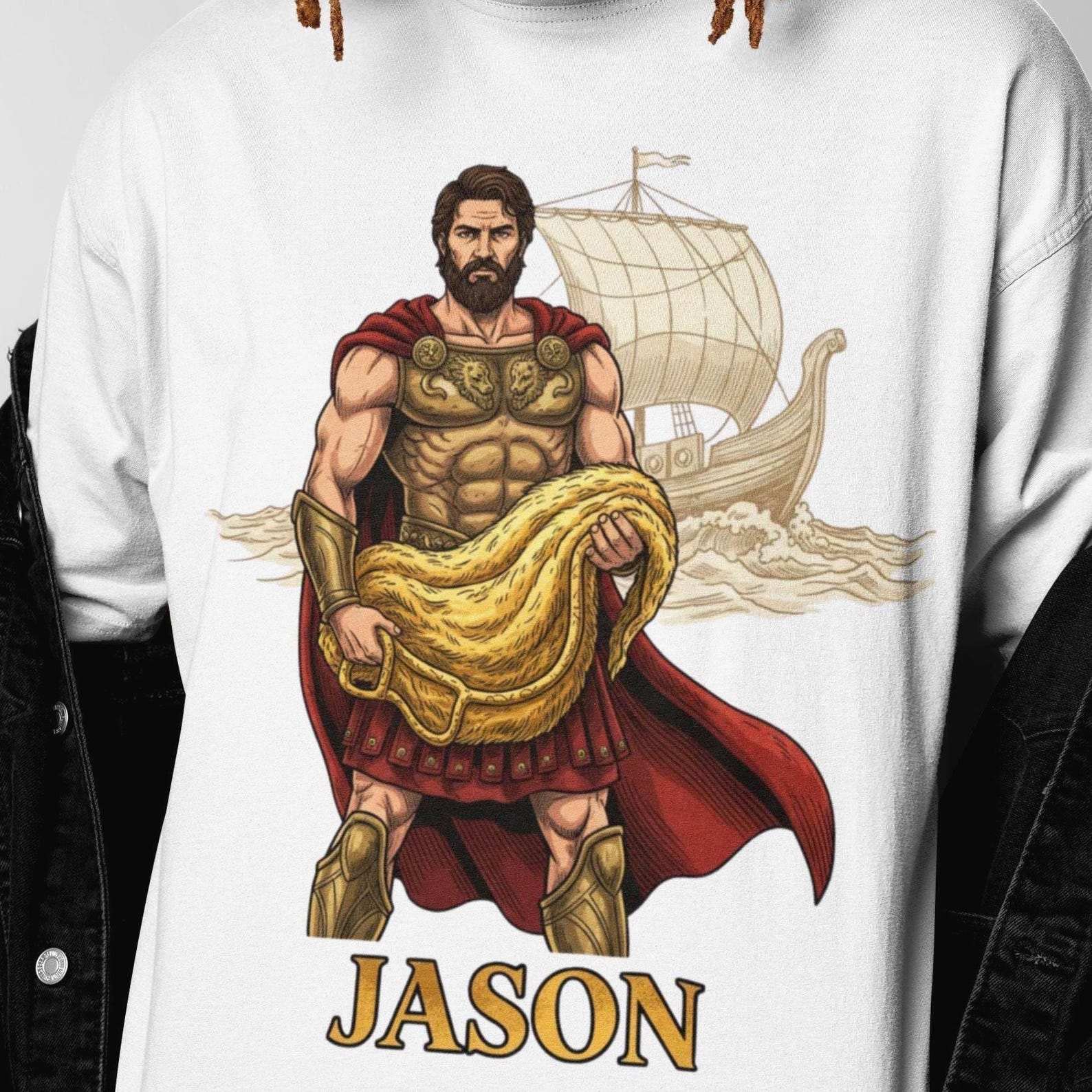 Jason T-Shirt | Greek Mythology | Vintage Greek God Tee M