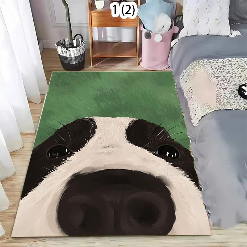 

Cartoon Animal Carpet Anti Slip and Absorbent Washable Mat Use in Rooms Living Rooms/outdoors Cute Beagle Pattern Carpets 40x60cm