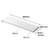 Yamazaki exhaust vent cover for 60cm W64 x x Tower brand stovetop back disassembled and 4562 (Yamazaki Industries) Depth-adjustable stovetops, white,