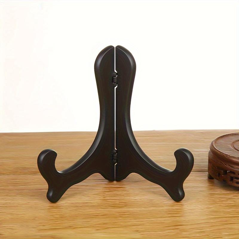 Plate Holder Foldable Display Rack Gypsum Painting Plate Holder Base Decorative Rack Porcelain Plate Tea Cake Holder Display Rack Plate Display Rack