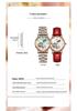 Genuine Automatic Mechanical Waterproof Watch for Women - Trendy Multi-Functional with Day, Date, Month, Year, and Starry Design.