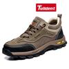 Four Seasons Men's Breathable Safety Work Shoes - Anti-Smash, Anti-Puncture, Insulated, Low-Top Construction Footwear